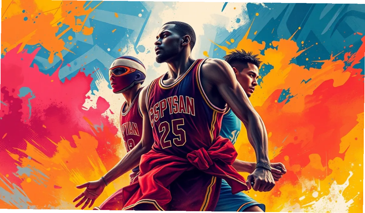 NBA面框单打技术 示意图